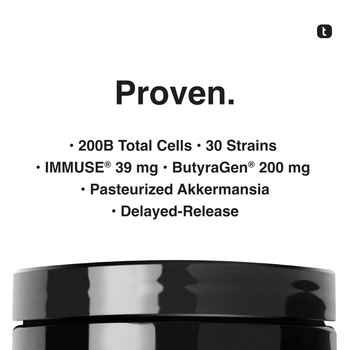 Toniiq Prebiotics and Probiotics – 200B CFU Synbiotic with Postbiotics IMMUSE® & ButyraGen® – 30 Strains for Gut & Digestive Health – Shelf-Stable - PrimeBioHealth - canada supplements