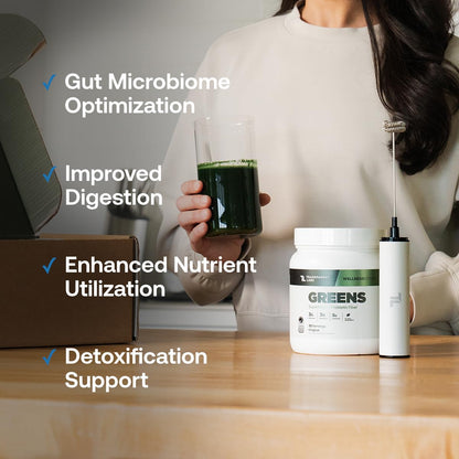 Transparent Labs Prebiotic Greens - Superfood Powder & Antioxidants Supplement with Organic Spirulina, Chloerra, Acacia, & Green Banana Powder - 30 Servings, Unflavored - PrimeBioHealth - canada supplements