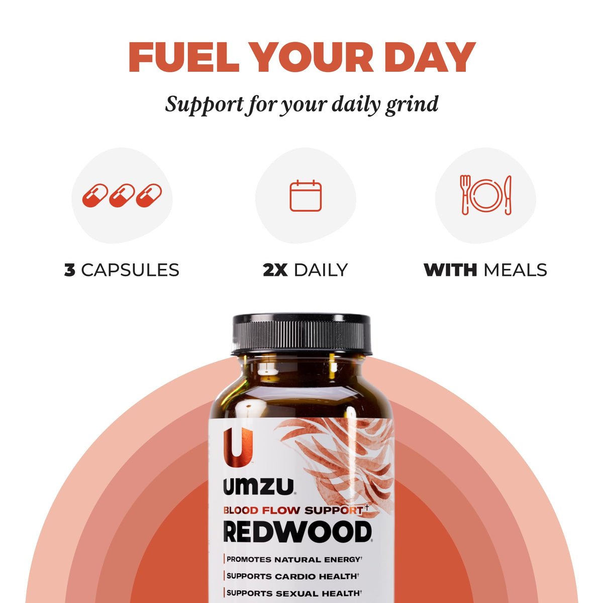 UMZU Redwood Nitric Oxide Booster, (30 Day Supply) – Vitamin C, Garlic & Horse Chestnut – Healthy Circulation & Endurance – Daily Cardiovascular Support Nitric Oxide - PrimeBioHealth - canada supplements