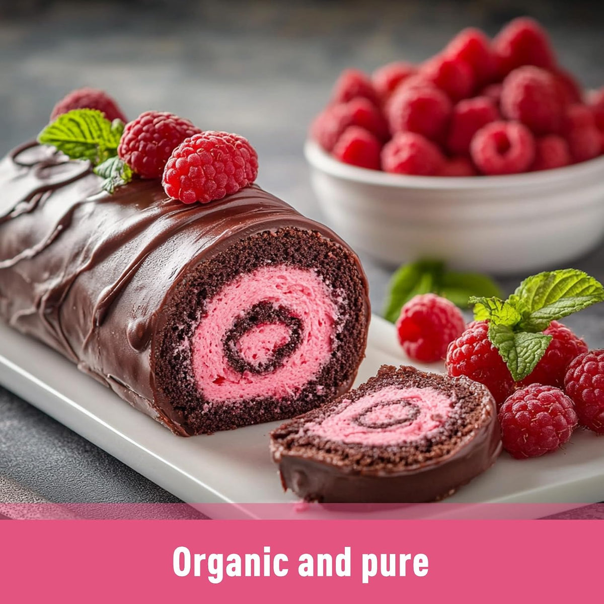 Unleash’d Organic Organic Raspberry Juice Powder 16oz – 100% Pure Superfood, Antioxidant-Rich & Nutrient-Dense - PrimeBioHealth - canada supplements