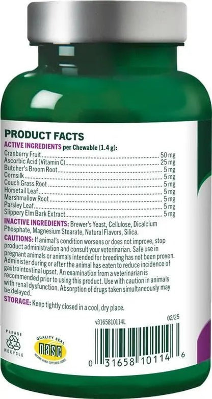 Vet's Best Cat Urinary Supplement, Urinary Tract Support Chewable for Cats, Supports A Healthy Urinary Tract in Cats, 60 Chewable Tablets - PrimeBioHealth - canada supplements