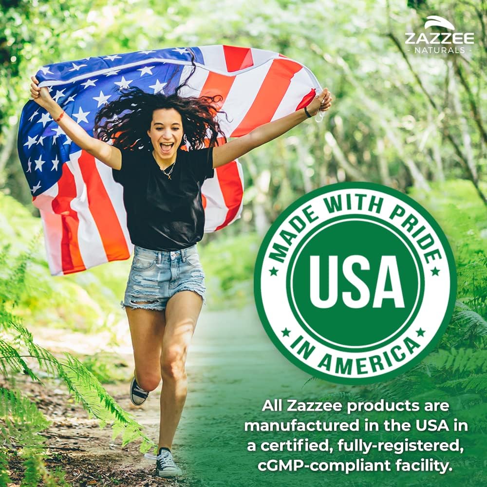 Zazzee USDA Organic Blueberry 10:1 Extract, 120 Vegan Capsules, 4 Month Supply, Whole Fruit, Vaccinium Angustifolium, Antioxidant & Cellular Health Support, Herbal Supplement, Non-GMO, Made in the USA - PrimeBioHealth - canada supplements