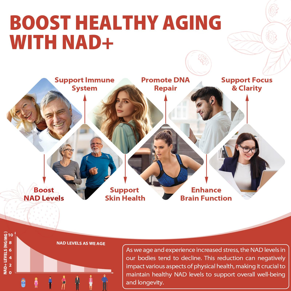ZOROAHER 1000mg High-Potency NAD+ Liquid Supplement, Quercetin Phytosome & Resveratrol with PQQ, Boosts Cellular Energy - PrimeBioHealth - canada supplements